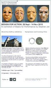 Stephen Jon Masks Exhibition at NTU Jpeg copy